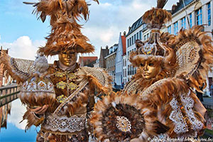 Les masques de Venise a Bruges